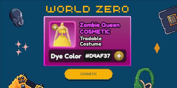 Gambar Product Zombie Queen D4AF37