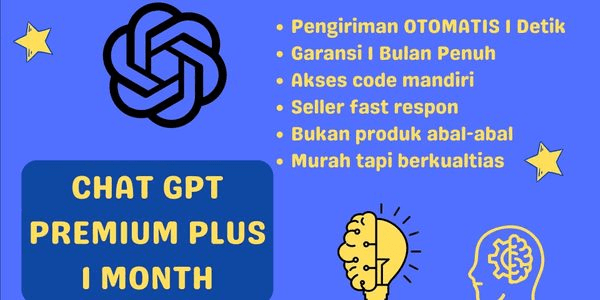 Gambar Product ChatGPT Plus Private Premium 1 Bulan
