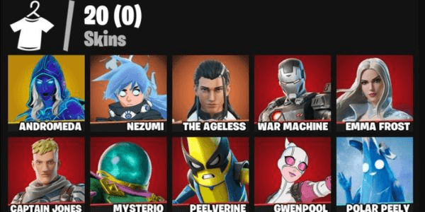 Gambar Product AKUN FORTNITE 20 SKIN BISA LOGIN ANDROID