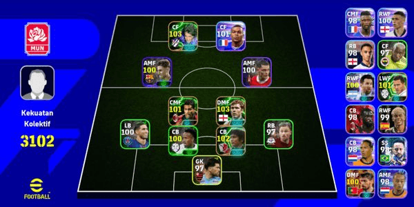 Gambar Product ACCOUNT EFOOTBALL GG STRENGTH 3000++ CHEAP