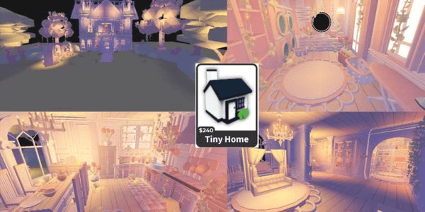 Gambar Product Coquette Glitch Tiny House Adopt Me House