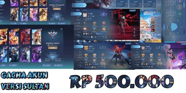 Gambar Product Gacha MLBB Account Quite Good