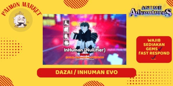 Gambar Product Dazai (No Longer Human)