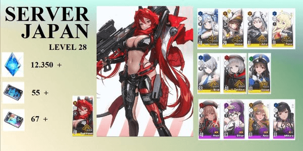 Gambar Product Akun Nikke Limited Series 18