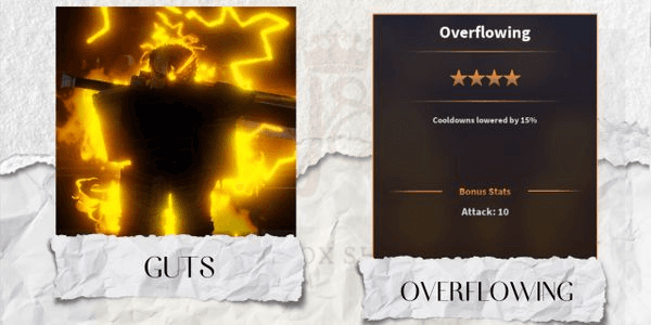 Gambar Product Overflowing Guts | Legendary Trait - A Universal Time (AUT)