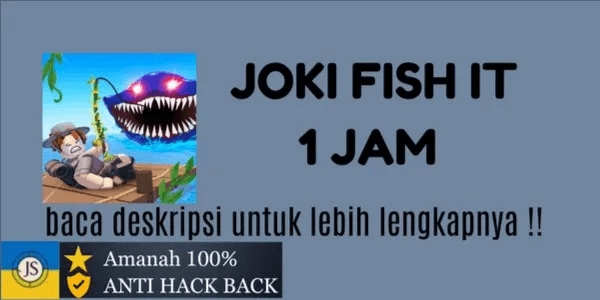 JOKI AFK FISH IT 1 HOUR !