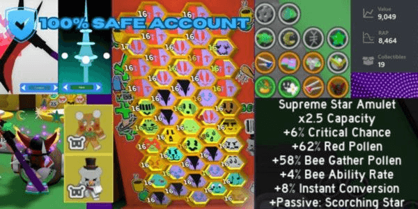 Gambar Product ACCOUNT TIDEPOPPER AND DARK SCYTHE + 8K+ LIMITED VALUE 100% SAFE