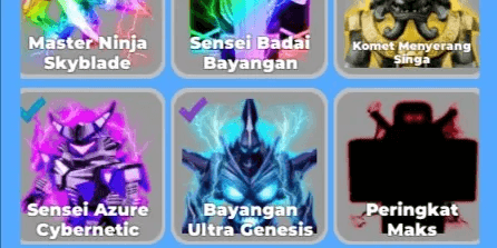 ACCOUNT GG ALL MAX NINJA LEGENDS CHEAP WITH ALL ELEMENT+PET OP
