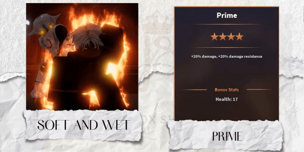 Gambar Product Prime Soft And Wet | Legendary Trait - A Universal Time (AUT)