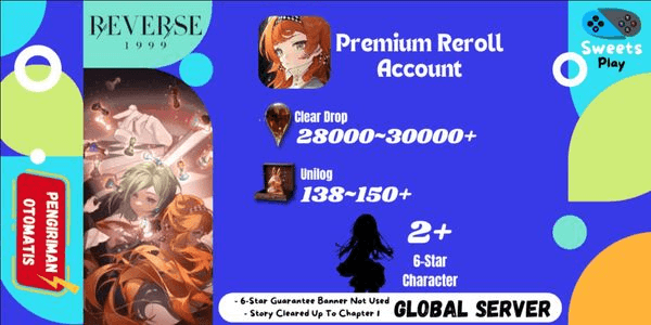 Gambar Product [GLOBAL] Reverse: 1999 Premium Starter Reroll Account