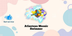 Nuotatore a mosaico atlantideo - Materiale per canna da pesca di Nico's Yarncaster