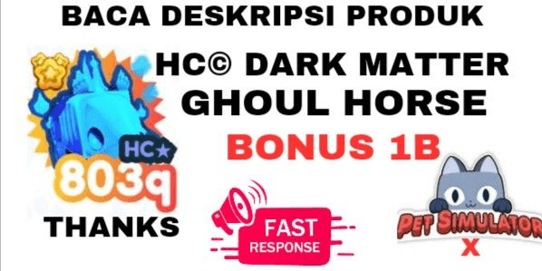 Gambar Product 801q++ HARDCORE DARK MATTER GHOUL HORSE