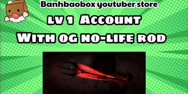 Gambar Product Lv1 Account With OG no-life rod
