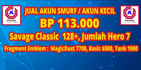 Gambar Product Many Smurft BP Accounts