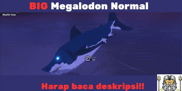 Gambar Product Big Megalodon | Fisch RBL | Normal Megalodon