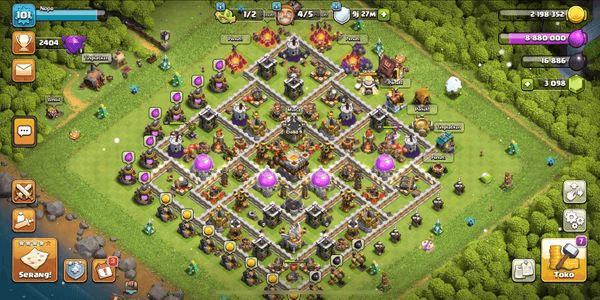 Gambar Product Town Hall 11 ALL MAX MURMER SKILL IS GREAT