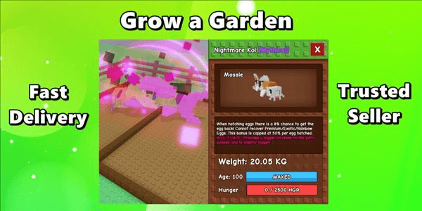 Gambar Product Nightmare Koi Age 100 Weight 20KG ++ Ability 8%