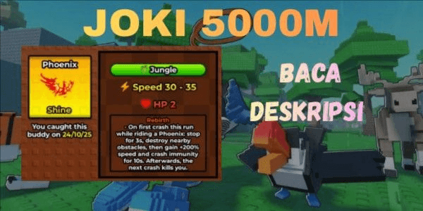 Gambar Product 5000 METER JOCKEY SERVICE | 5000M | RAISE ANIMALS