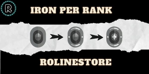 Iron per rank