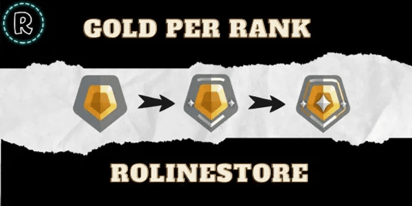 Gold per rank