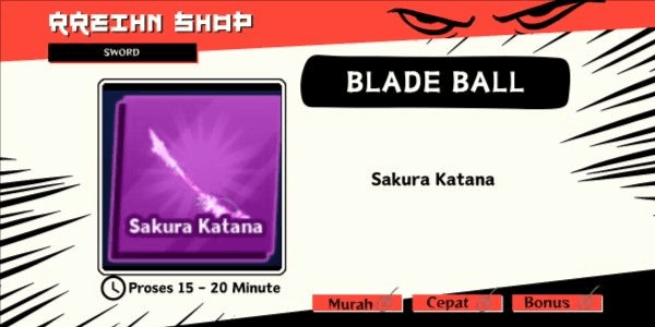 Gambar Product Sakura Katana s to "Cherry Blossom Sword" in .