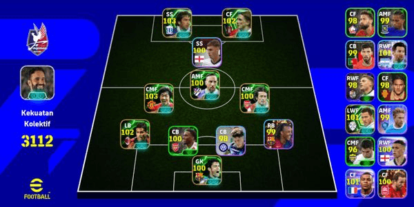 Gambar Product ACCOUNT EFOOTBALL GG STRENGTH 3000++ CHEAP