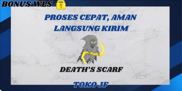 Gambar Product Death's scarf + Bonus WLS