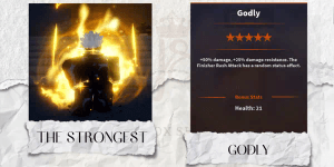 "Godly The Strongest / Gojo | Mythic Trait - A Universal Time (AUT)"