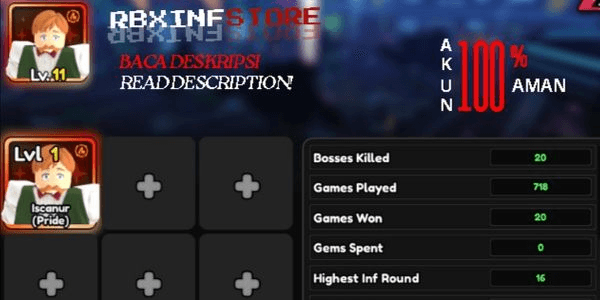 Gambar Product Starter Account Escanor