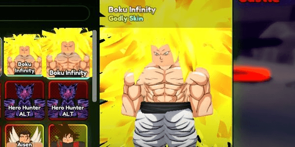Gambar Product Boku Infinity (Goku) | Godly Skin