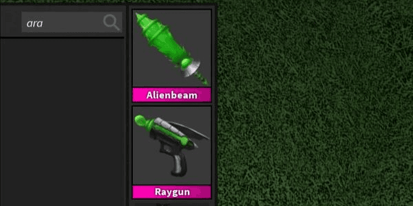 Raygun Set / Alien set - Murder Mystery 2