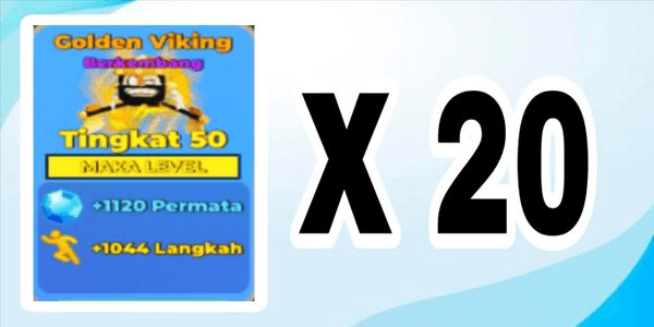 Gambar Product PAKET OP 20 PET GOLDEN VIKING EVOLVED LEVEL 50