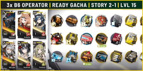 Gambar Product Arknights Starter B6 Ready Gacha [A]