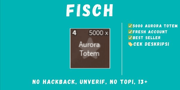 Gambar Product AKUN 5000 AURORA TOTEM