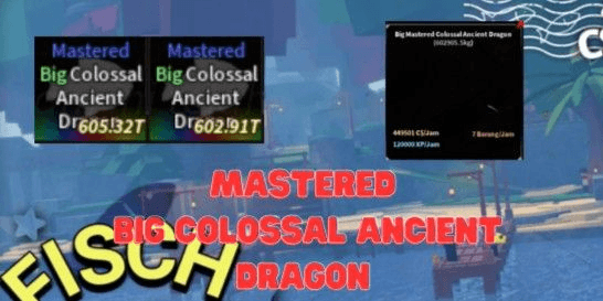 Gambar Product Mastered Big Colossal Ancient Dragon
