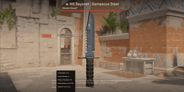 Gambar Product M9 Bayonet | Damascus Steel (Field - Tested)
