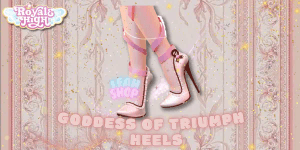 Goddess of Triumph Heels of Immortality