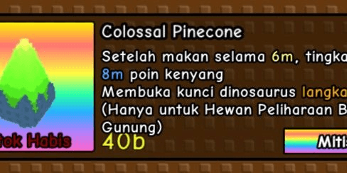Gambar Product Collosal Pinecone + Bonus