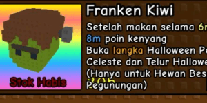 Franken Kiwi (Rare Halloween Mutation) + Bonus