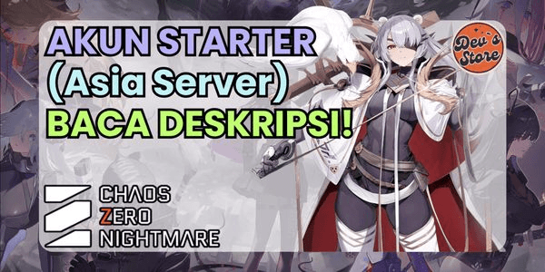 Gambar Product Account Starter [Asia] | Khalipe, Renoa | Chaos Zero Nightmare