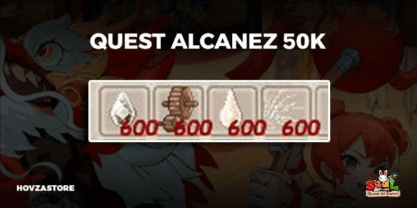 Gambar Product Quest Alcanez 50K ( 50,400 Fame )