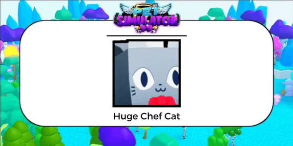 Huge Chef Cat