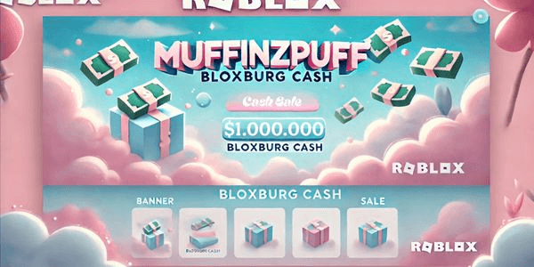 Gambar Product Bloxburg 1.000.000k Cash