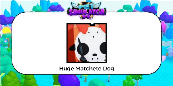 Huge Matchete Dog