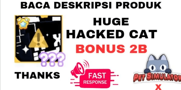 HUGE HACKED CAT - TRANSFERRED