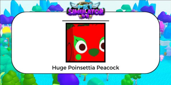 Gambar Product Huge Poinsettia Peacock