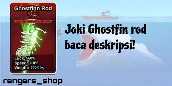 Gambar Product JOKI GHOSTFIN ROD | READ DESCRIPTION
