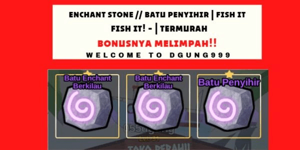 Gambar Product ENCHANT STONE / WITCH STONE | FISH IT -1 PCS/STONE -Cheapest