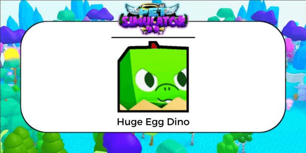 Gambar Product Huge Egg Dino