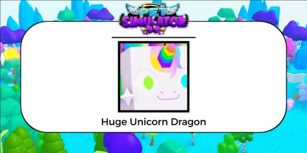 Gambar Product Huge Unicorn Dragon